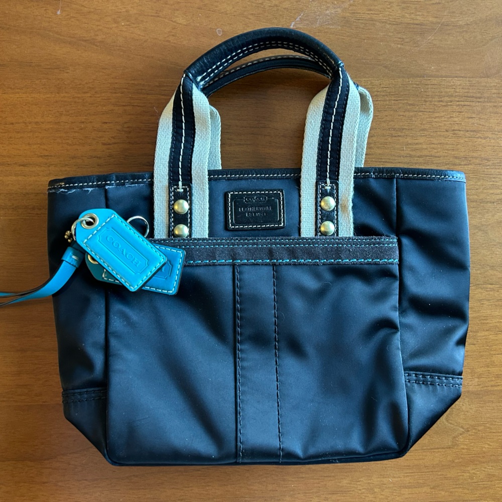 Coach Black Tote Bag